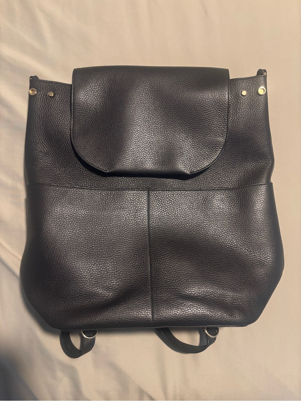 Cuyana 16in Leather Backpack